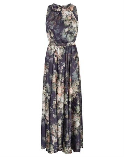 KARMAMIA Copenhagen - Florence Kjole - Indigo Bloom